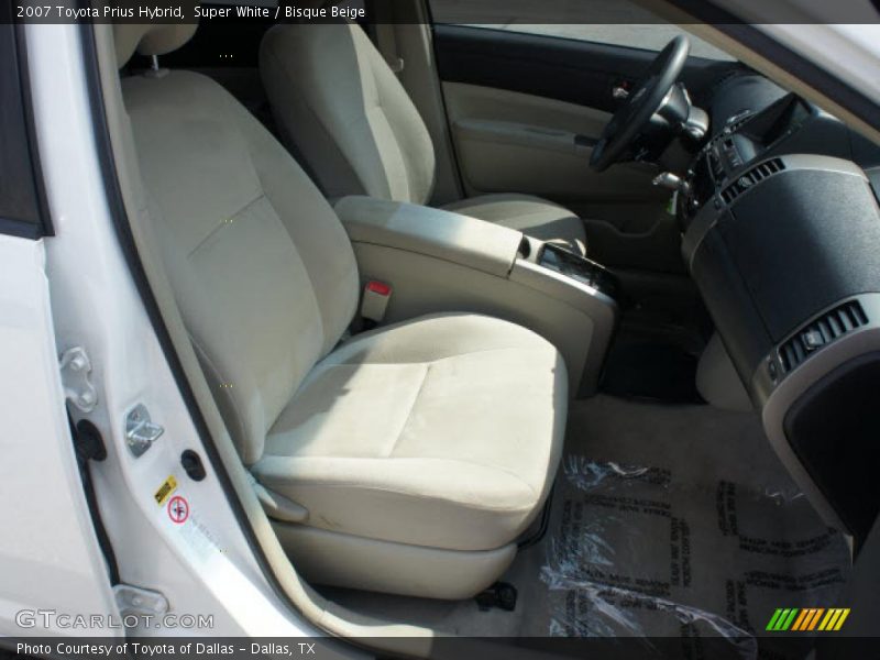 Super White / Bisque Beige 2007 Toyota Prius Hybrid