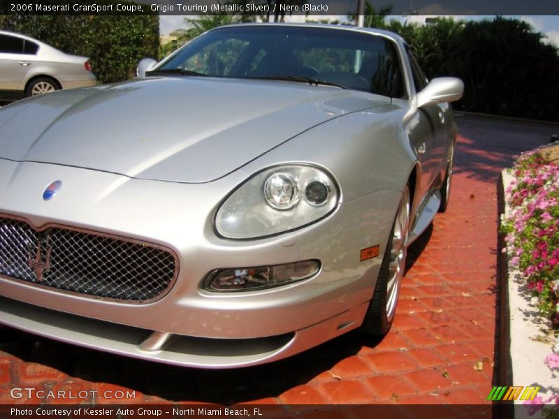 Grigio Touring (Metallic Silver) / Nero (Black) 2006 Maserati GranSport Coupe