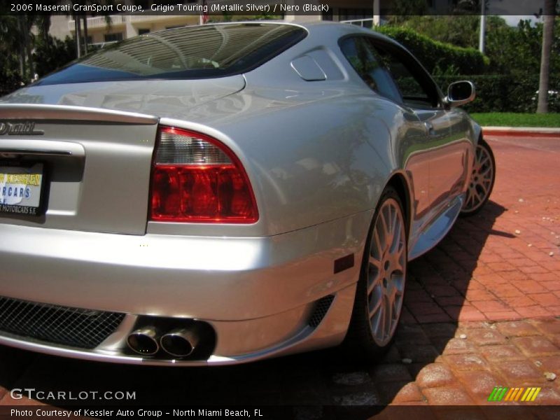 Grigio Touring (Metallic Silver) / Nero (Black) 2006 Maserati GranSport Coupe