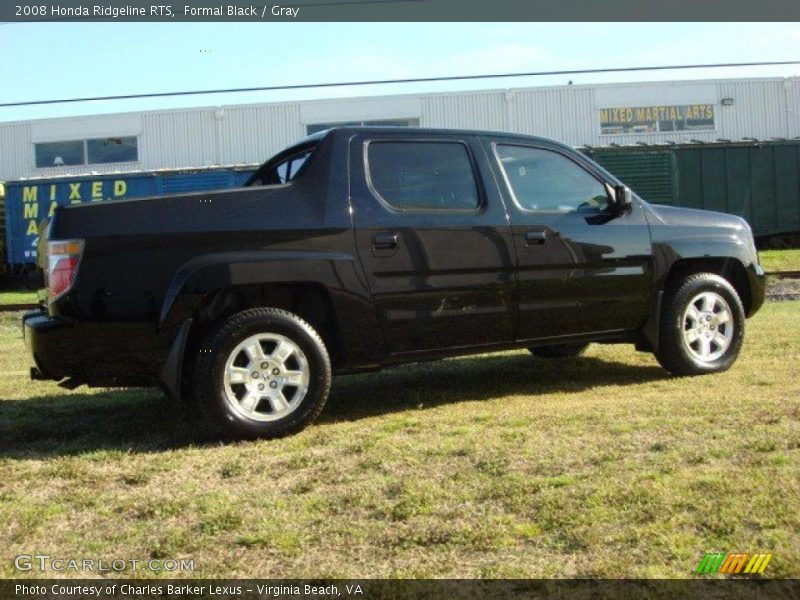 Formal Black / Gray 2008 Honda Ridgeline RTS