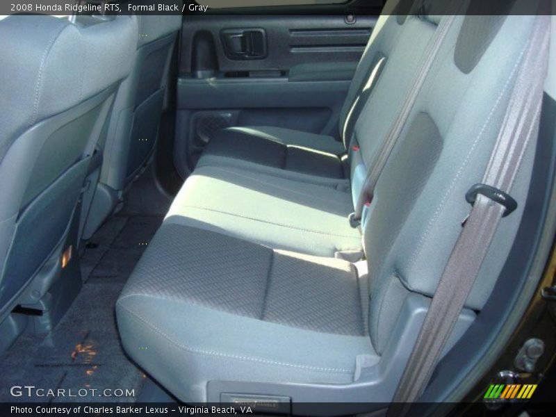 Formal Black / Gray 2008 Honda Ridgeline RTS