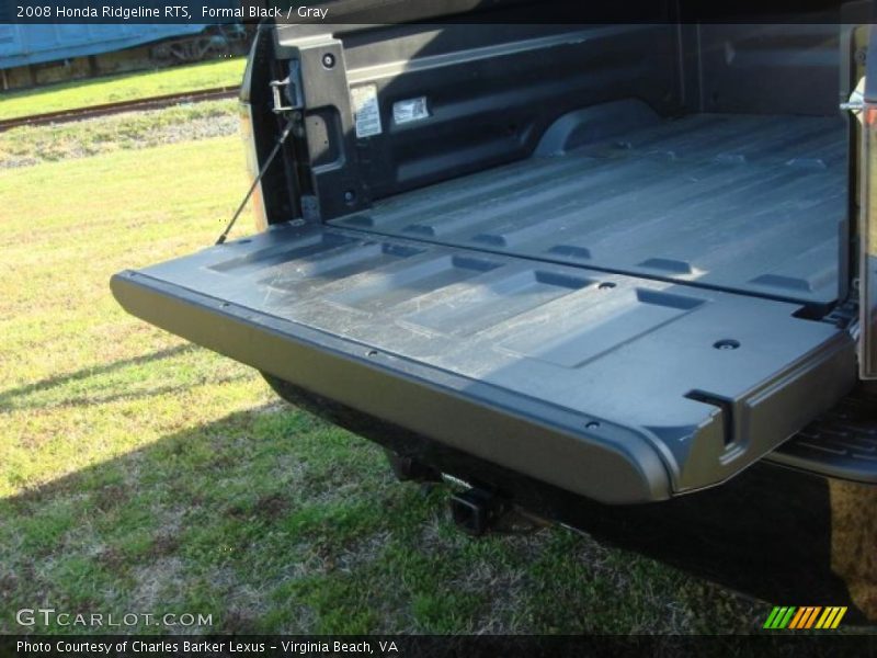 Formal Black / Gray 2008 Honda Ridgeline RTS