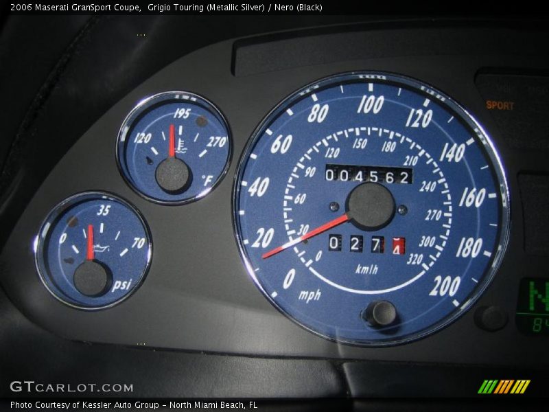  2006 GranSport Coupe Coupe Gauges