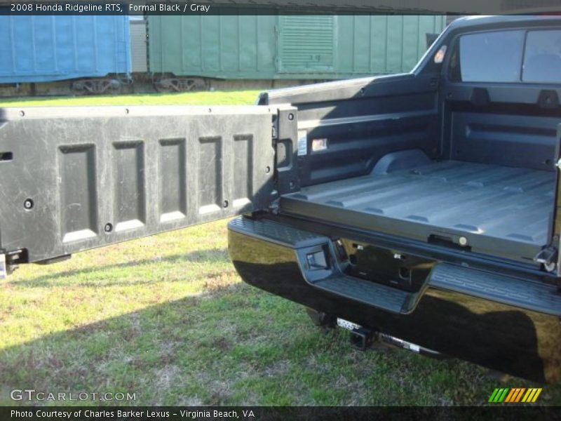 Formal Black / Gray 2008 Honda Ridgeline RTS