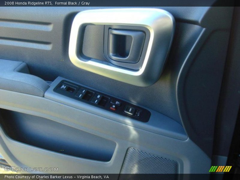 Formal Black / Gray 2008 Honda Ridgeline RTS