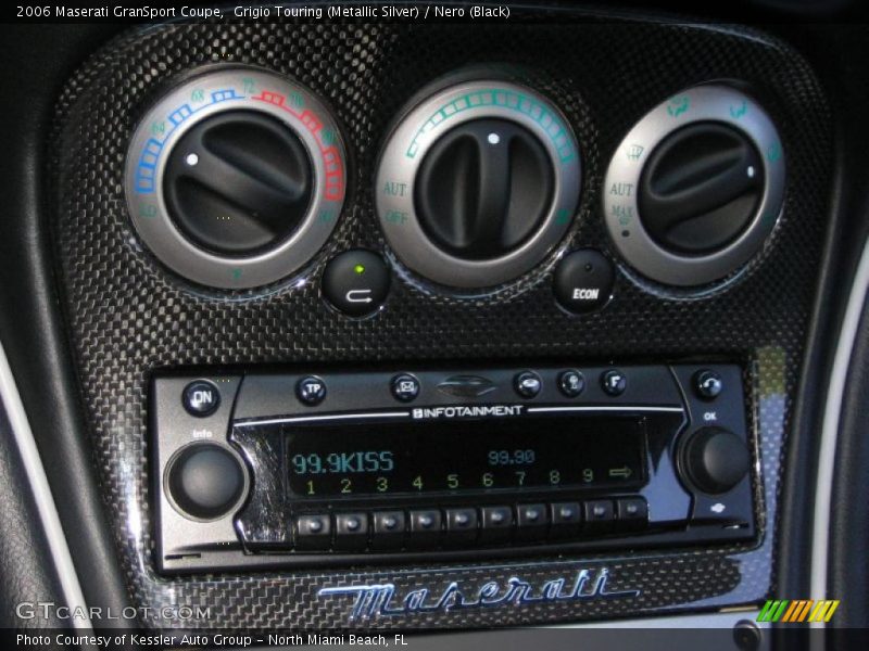 Controls of 2006 GranSport Coupe