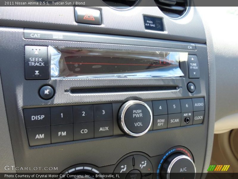 Tuscan Sun / Blond 2011 Nissan Altima 2.5 S