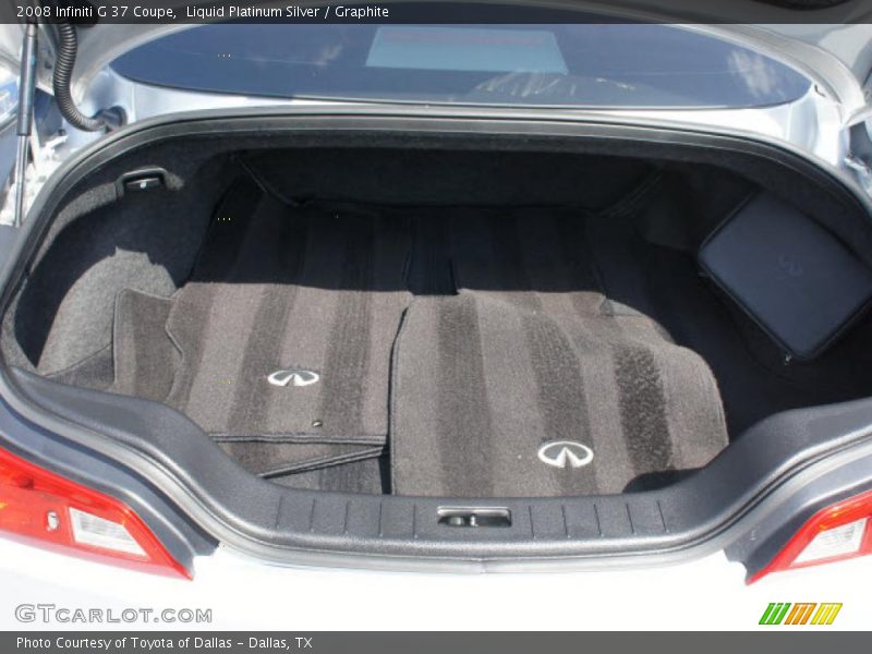 Liquid Platinum Silver / Graphite 2008 Infiniti G 37 Coupe