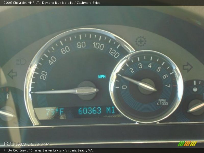 Daytona Blue Metallic / Cashmere Beige 2006 Chevrolet HHR LT
