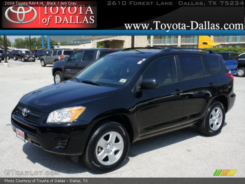 Black / Ash Gray 2009 Toyota RAV4 I4