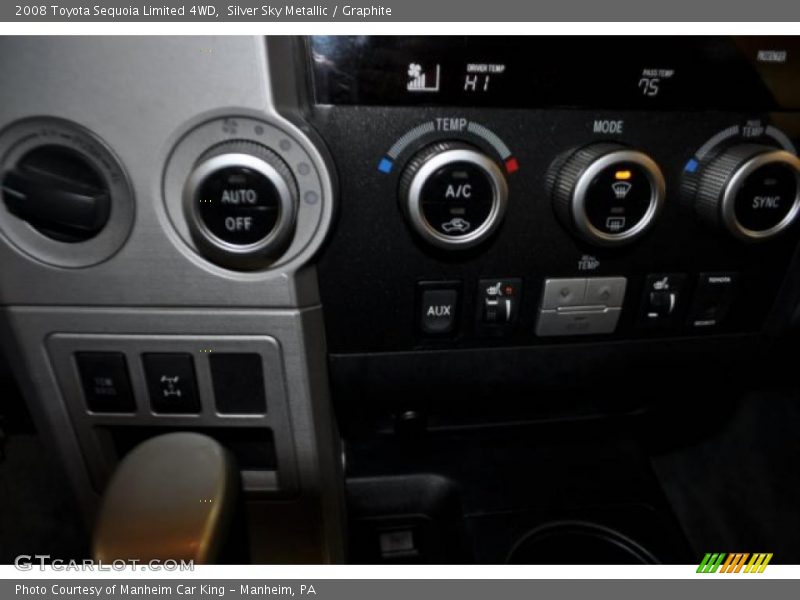 Silver Sky Metallic / Graphite 2008 Toyota Sequoia Limited 4WD