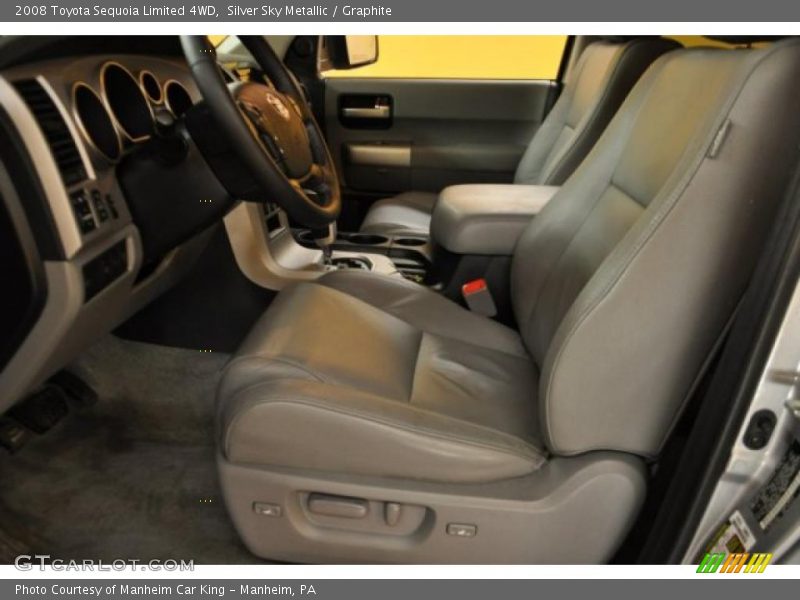 Silver Sky Metallic / Graphite 2008 Toyota Sequoia Limited 4WD