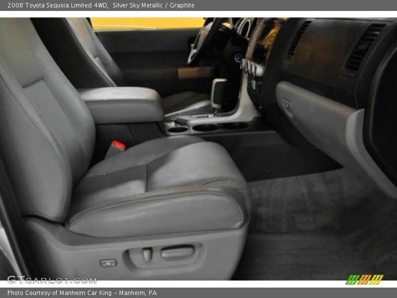 Silver Sky Metallic / Graphite 2008 Toyota Sequoia Limited 4WD