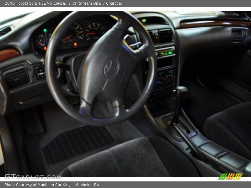 Silver Stream Opal / Charcoal 2000 Toyota Solara SE V6 Coupe