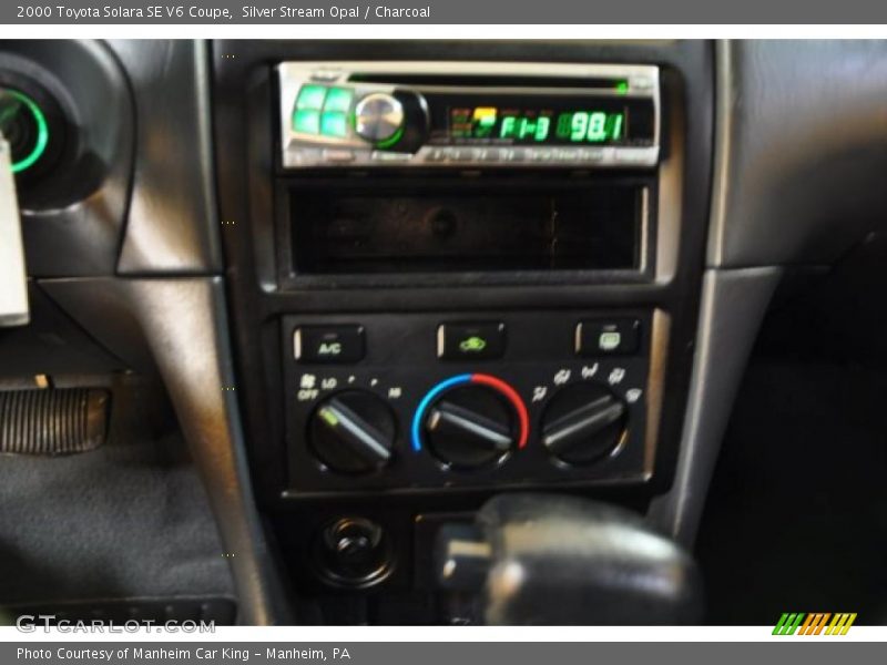 Silver Stream Opal / Charcoal 2000 Toyota Solara SE V6 Coupe