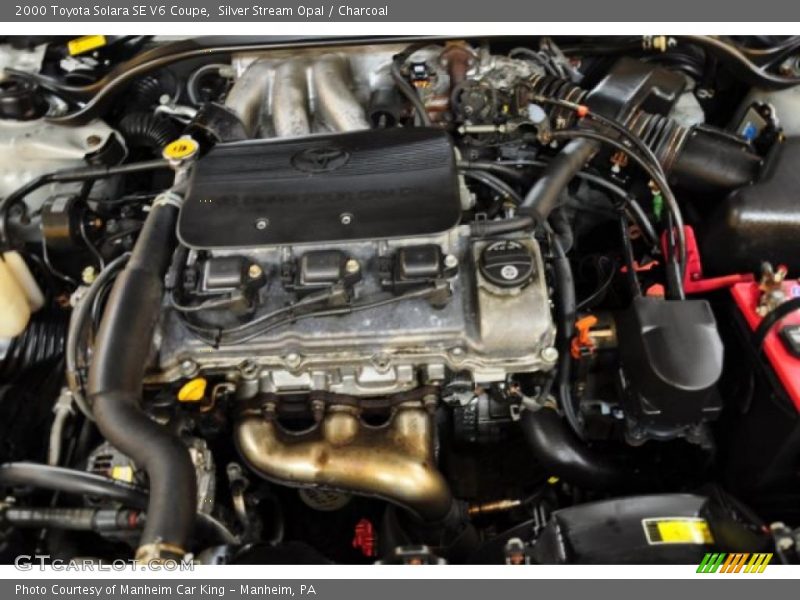 Silver Stream Opal / Charcoal 2000 Toyota Solara SE V6 Coupe