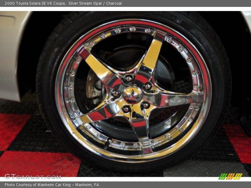 Silver Stream Opal / Charcoal 2000 Toyota Solara SE V6 Coupe