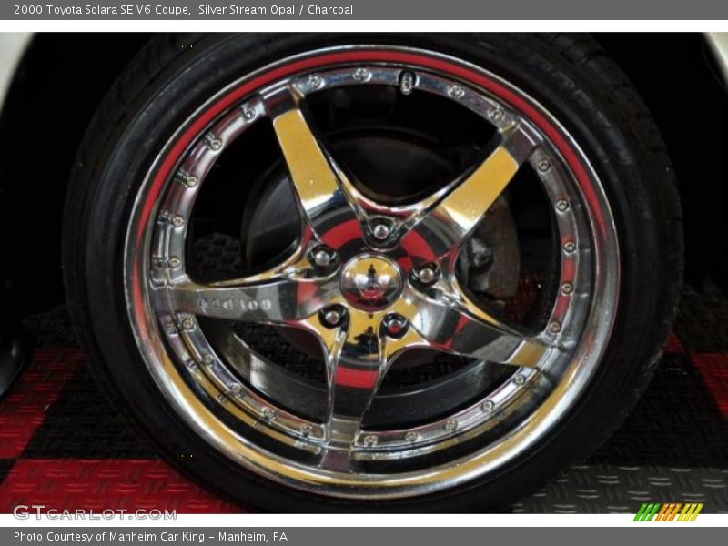 Silver Stream Opal / Charcoal 2000 Toyota Solara SE V6 Coupe