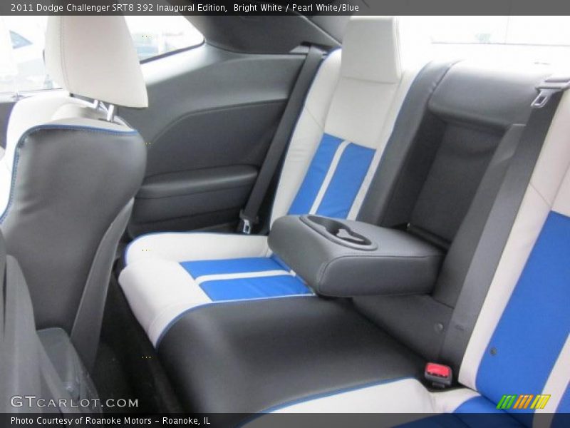  2011 Challenger SRT8 392 Inaugural Edition Pearl White/Blue Interior