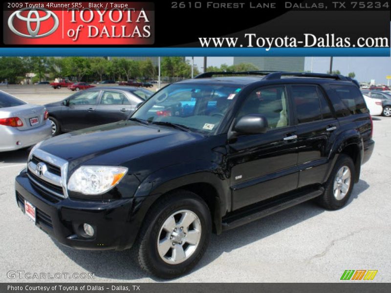 Black / Taupe 2009 Toyota 4Runner SR5