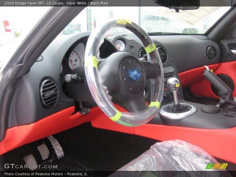  2009 Viper SRT-10 Coupe Black/Red Interior