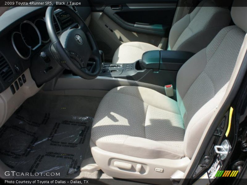 Black / Taupe 2009 Toyota 4Runner SR5