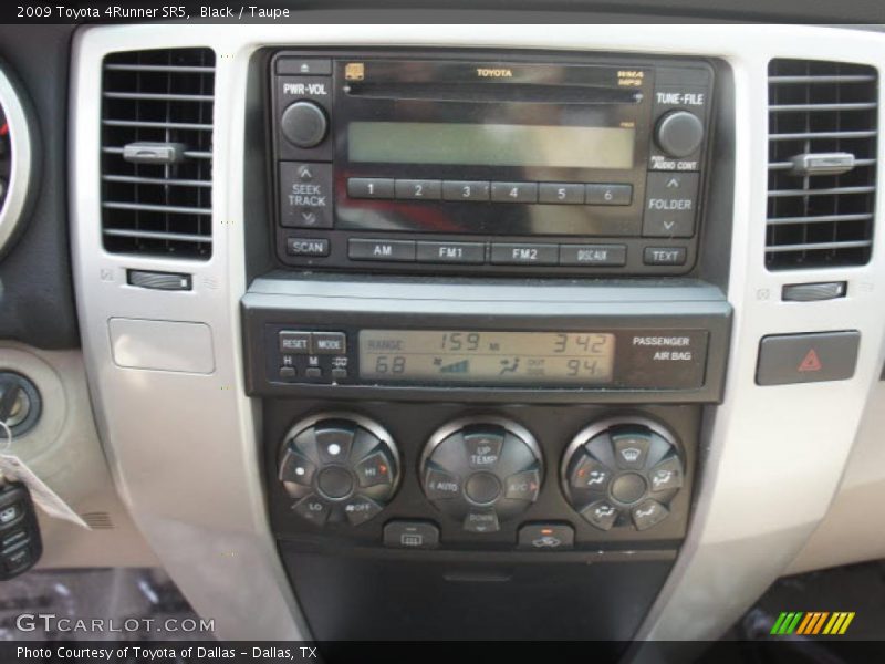 Black / Taupe 2009 Toyota 4Runner SR5