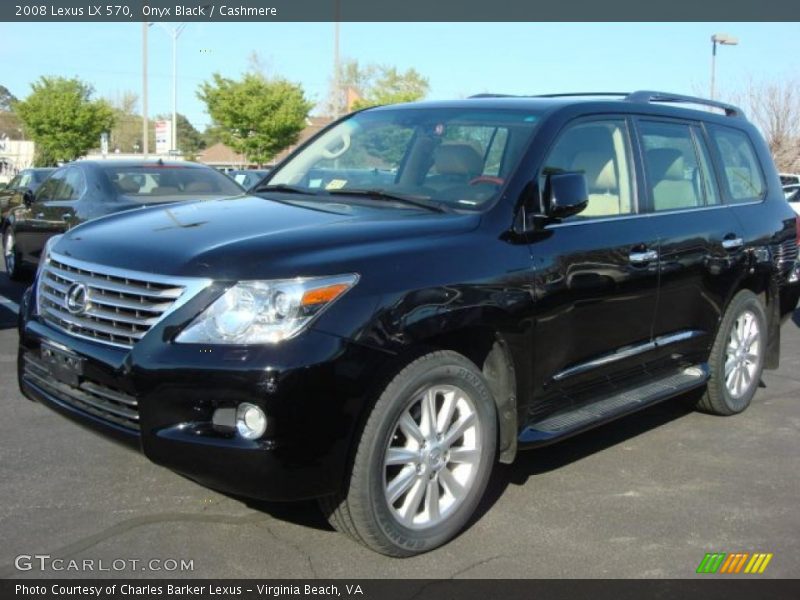 Onyx Black / Cashmere 2008 Lexus LX 570