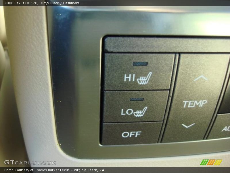 Onyx Black / Cashmere 2008 Lexus LX 570