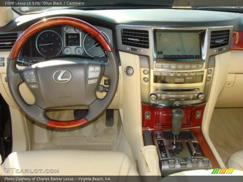 Onyx Black / Cashmere 2008 Lexus LX 570