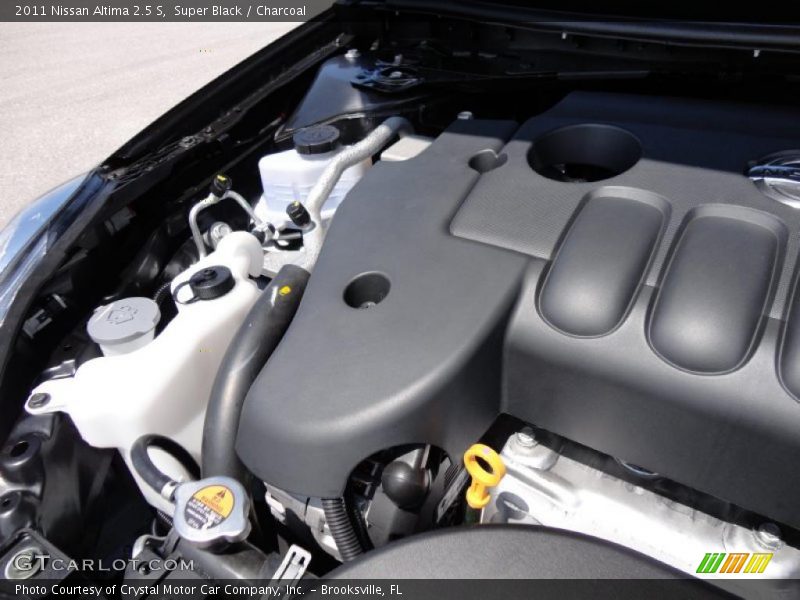 Super Black / Charcoal 2011 Nissan Altima 2.5 S