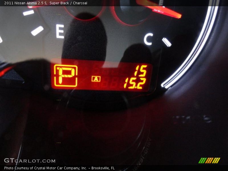 Super Black / Charcoal 2011 Nissan Altima 2.5 S