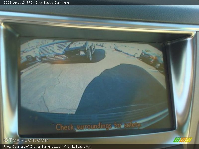 Onyx Black / Cashmere 2008 Lexus LX 570