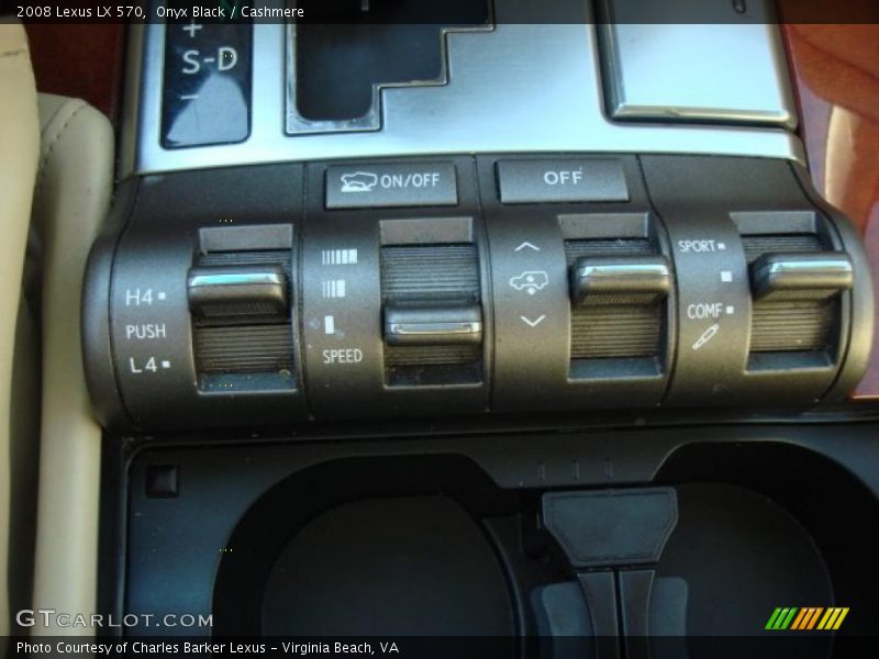 Controls of 2008 LX 570