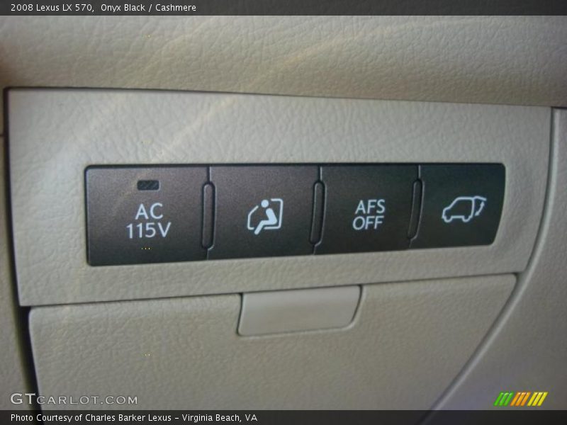 Onyx Black / Cashmere 2008 Lexus LX 570