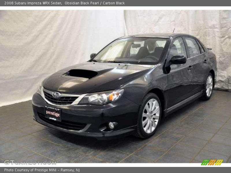 Obsidian Black Pearl / Carbon Black 2008 Subaru Impreza WRX Sedan