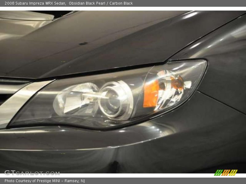 Obsidian Black Pearl / Carbon Black 2008 Subaru Impreza WRX Sedan