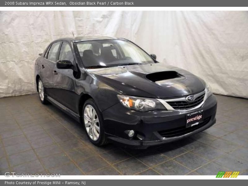 Obsidian Black Pearl / Carbon Black 2008 Subaru Impreza WRX Sedan