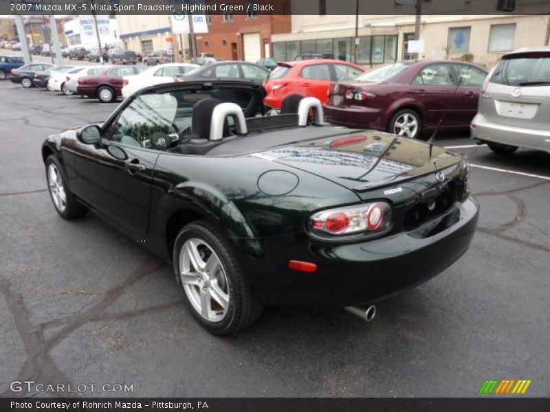  2007 MX-5 Miata Sport Roadster Highland Green