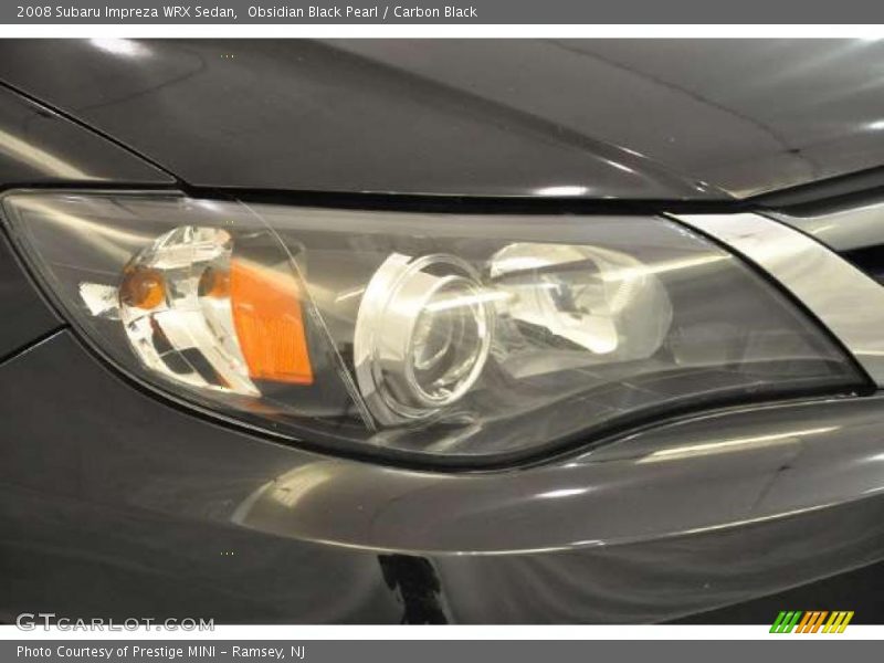 Obsidian Black Pearl / Carbon Black 2008 Subaru Impreza WRX Sedan