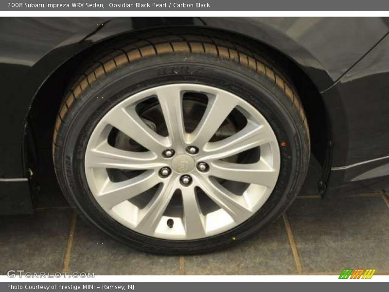 Obsidian Black Pearl / Carbon Black 2008 Subaru Impreza WRX Sedan