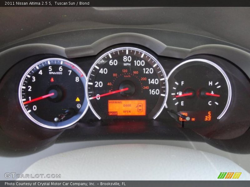 Tuscan Sun / Blond 2011 Nissan Altima 2.5 S