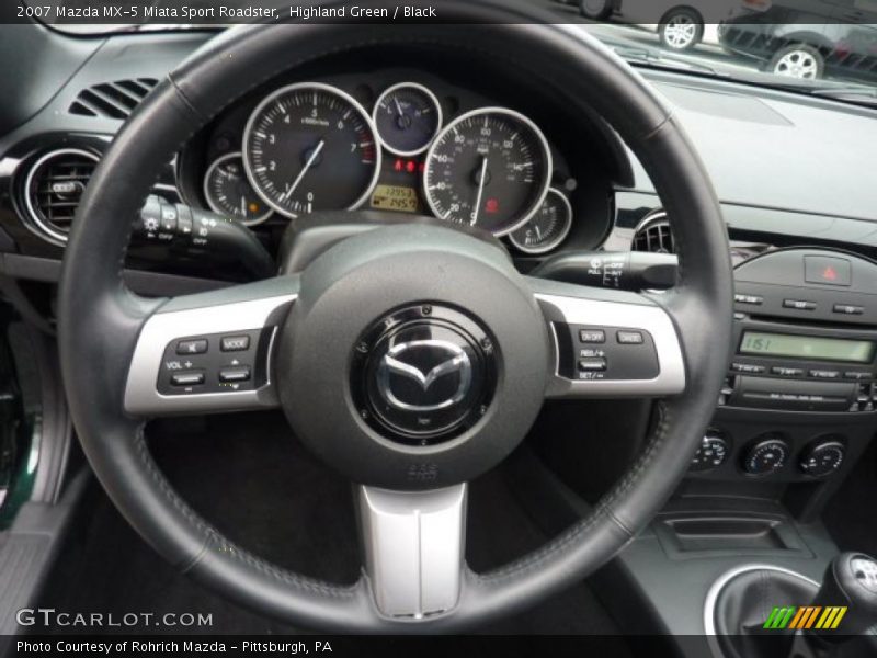  2007 MX-5 Miata Sport Roadster Steering Wheel