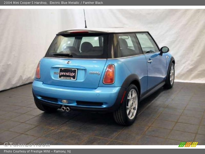 Electric Blue Metallic / Panther Black 2004 Mini Cooper S Hardtop