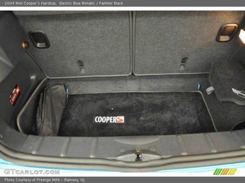 Electric Blue Metallic / Panther Black 2004 Mini Cooper S Hardtop