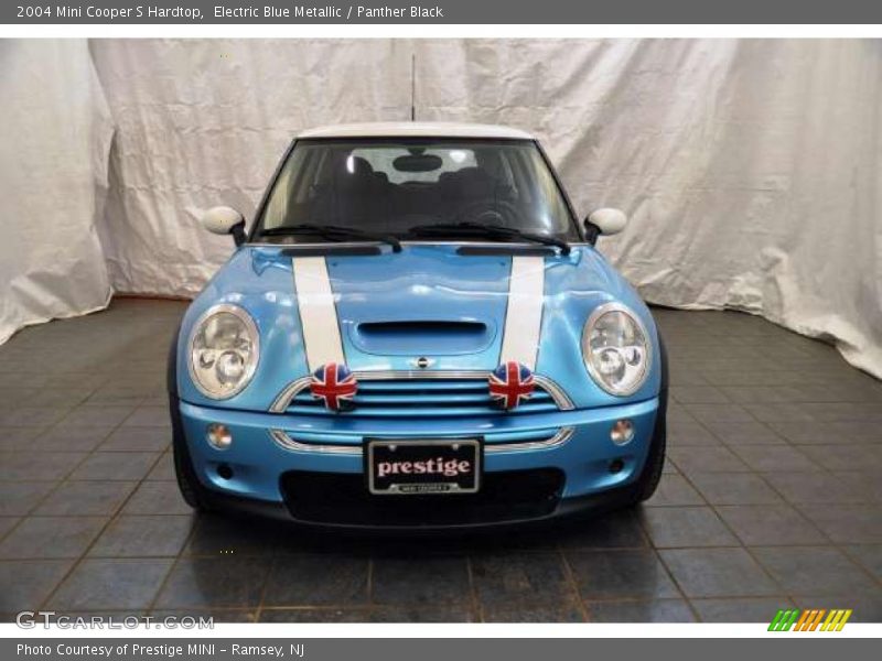 Electric Blue Metallic / Panther Black 2004 Mini Cooper S Hardtop