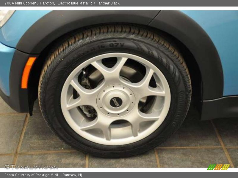 Electric Blue Metallic / Panther Black 2004 Mini Cooper S Hardtop