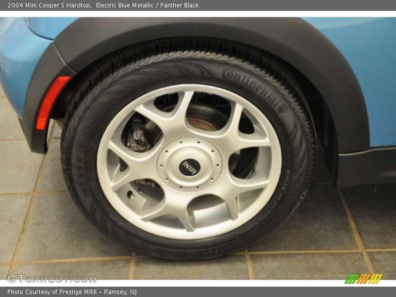 Electric Blue Metallic / Panther Black 2004 Mini Cooper S Hardtop