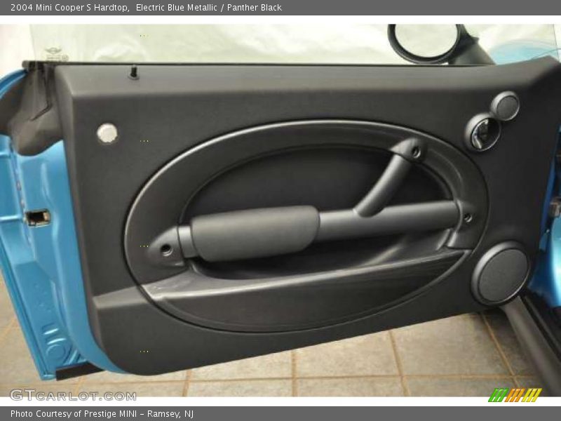Electric Blue Metallic / Panther Black 2004 Mini Cooper S Hardtop