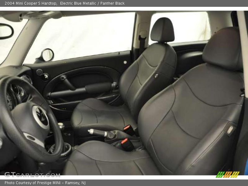Electric Blue Metallic / Panther Black 2004 Mini Cooper S Hardtop